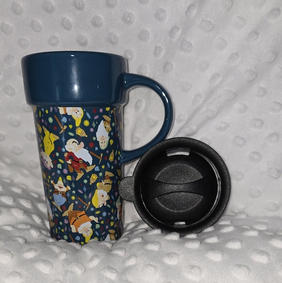 Disney Other - Seven Dwarves Travel Mug with Lid